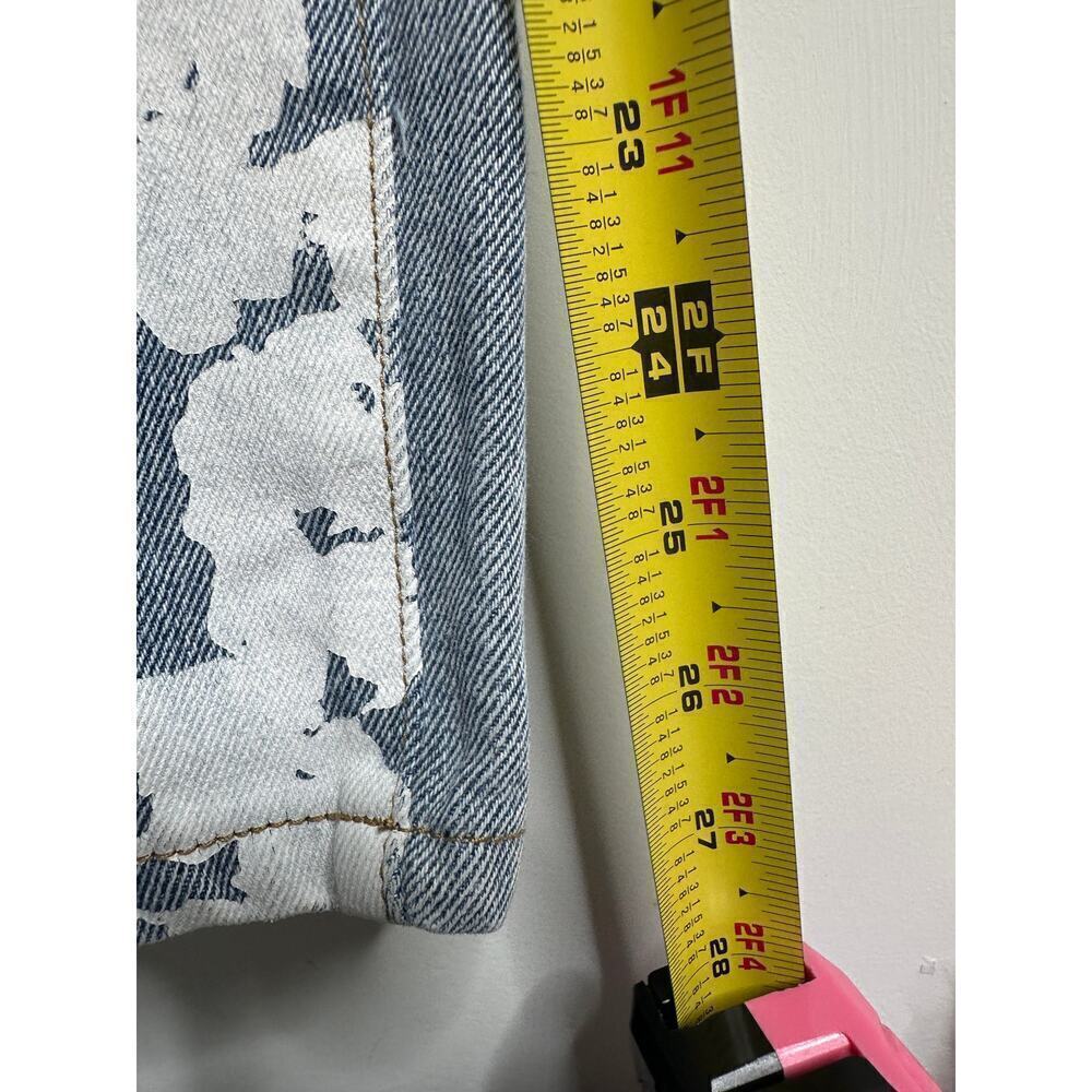 100% Authentic Levi's X Denim Tears Collab Men Blue Jean Size 30 x 30 Fly Button - Picture 10 of 16